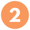 icona numero 2 arancione